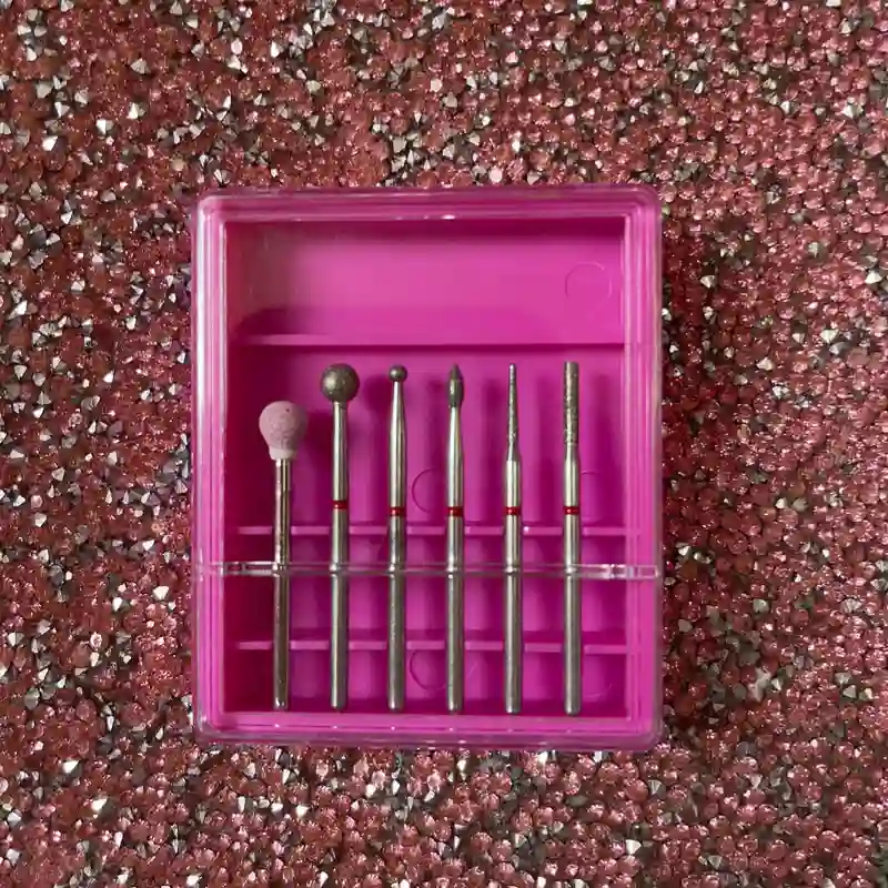 Kit de fresas para manicura rusa