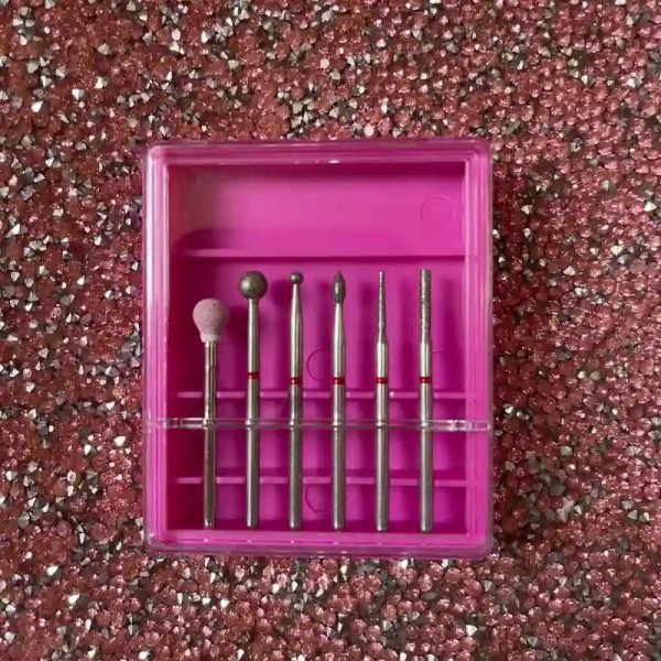 Kit de fresas para manicura rusa