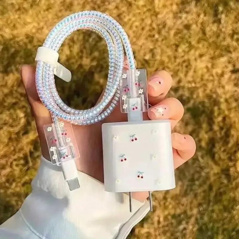 Protector de cargador cutie cherry 