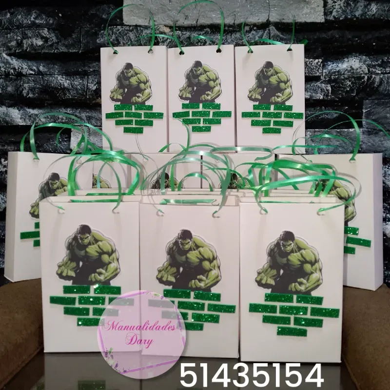 Bolsitas de regalo temática