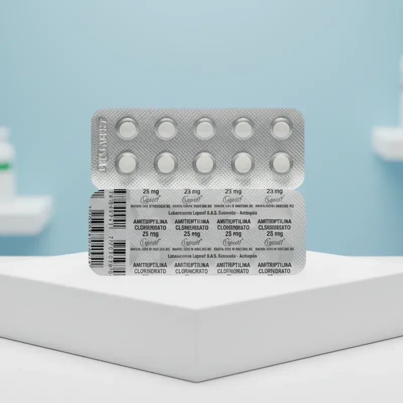 Amitriptilina (10t,25mg)(REBAJADAS POR SU FECHA DE VENCIMIENTO (8-25.......2-26)