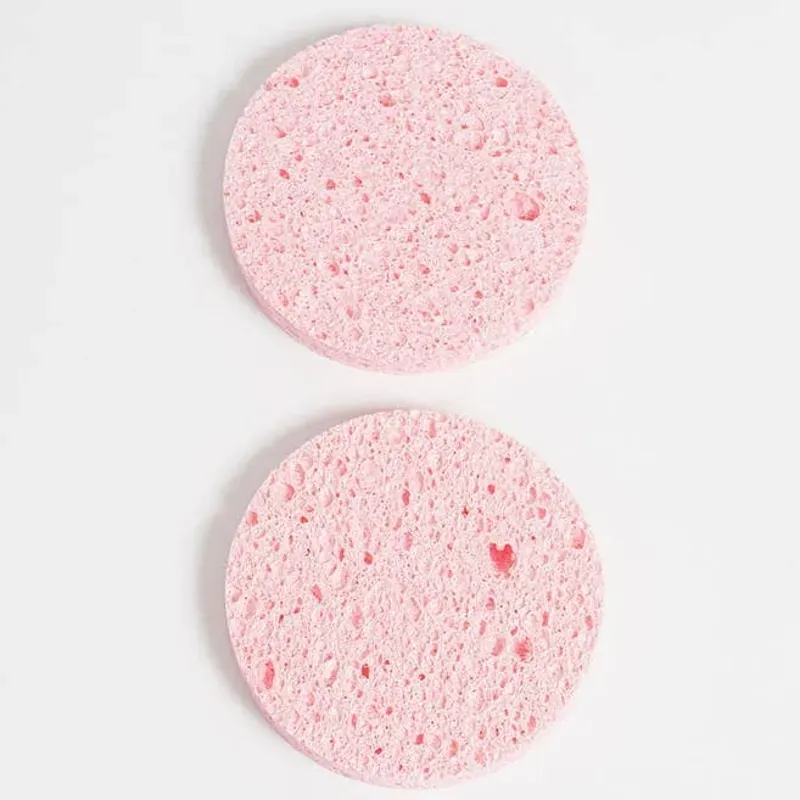 Dúo de esponjas para limpieza facial