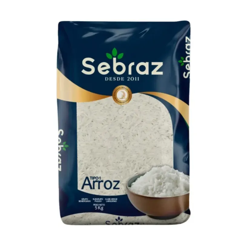 Arroz Brasileño Tipo 1 Sebráz de 1kg