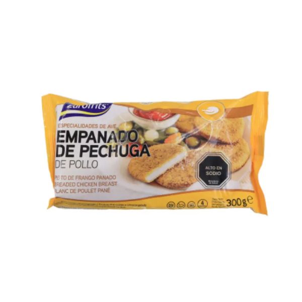 Empanado de pechuga de pollo 300gr