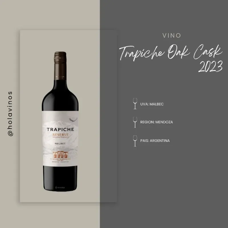 Trapiche Oak Cask 2023