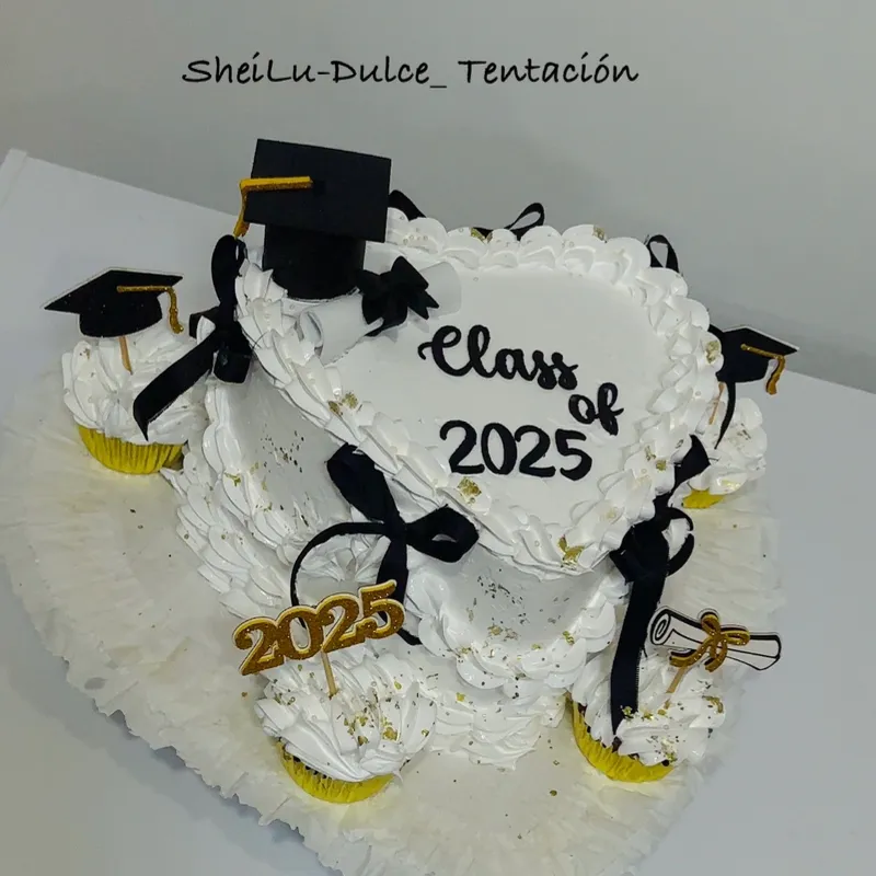 Cake en forma de corazón