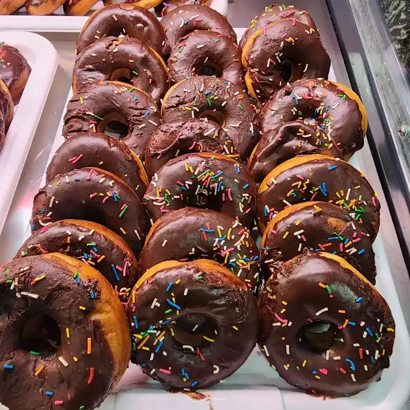 Donas con Chocolate