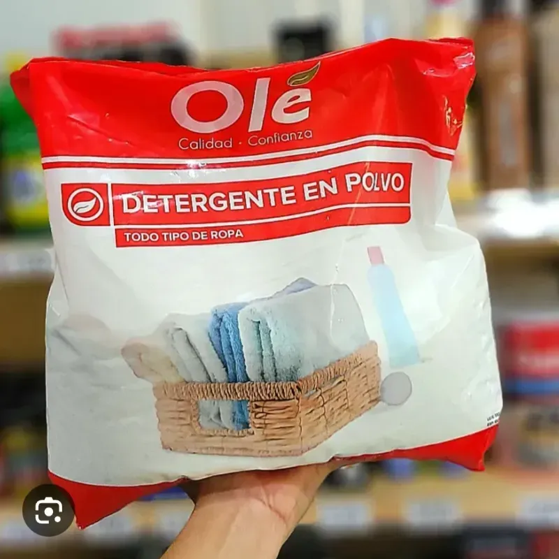 Detergente en polvo