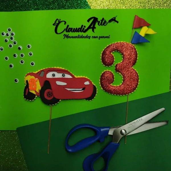 Cake topper (Rayo McQueen)