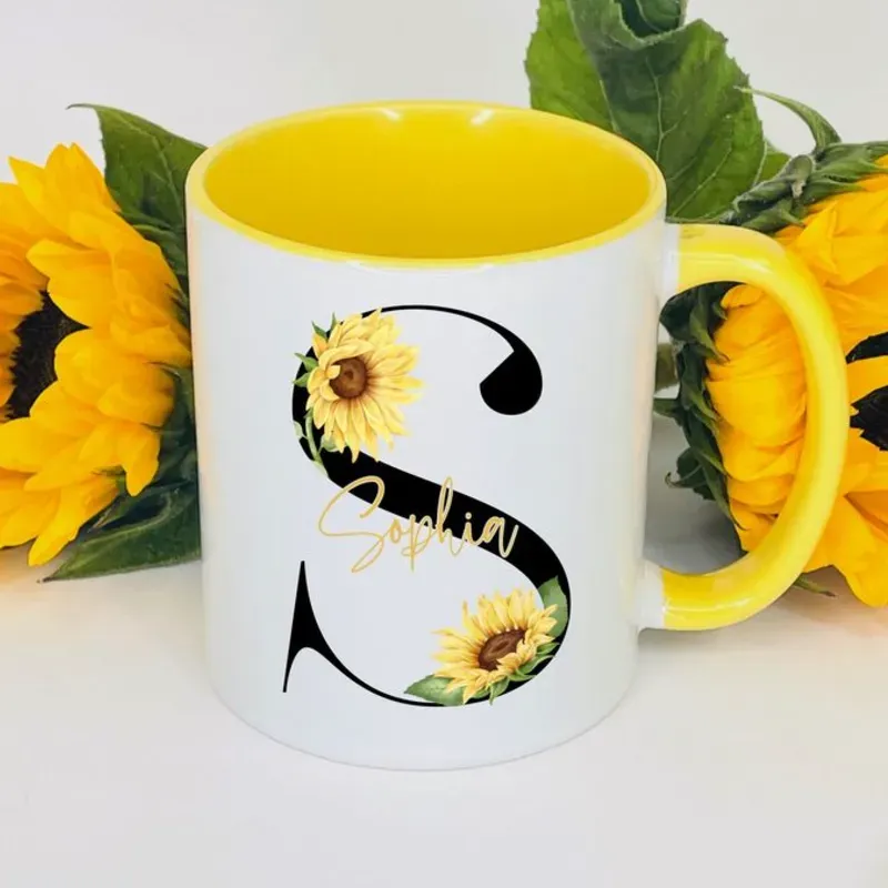 TAZA AMARILLA