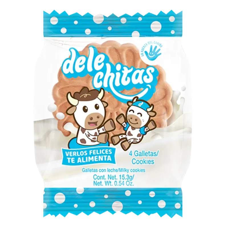 Galletas Lechita – 4 Galleticas con Leche