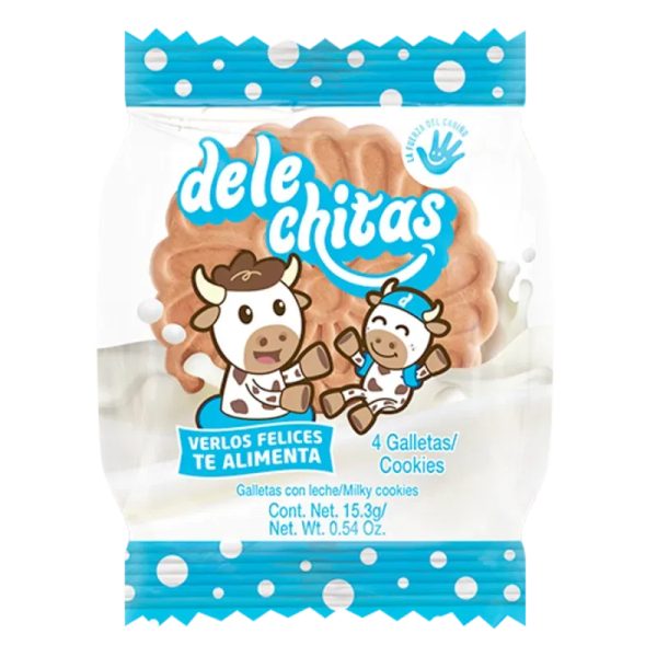 Galletas Lechita – 4 Galleticas con Leche