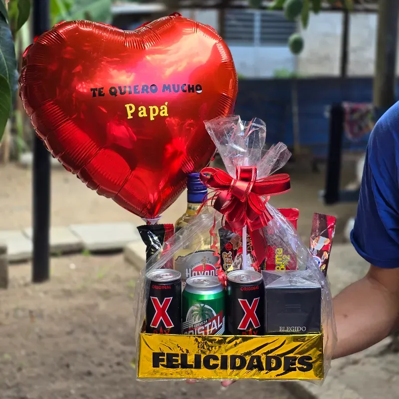 Cajita con Temáticas con Ron Havana Club Profundo