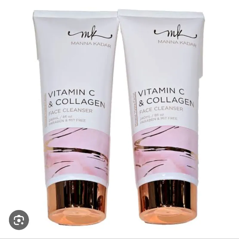 Limpiador facial de vitamina C y colágeno