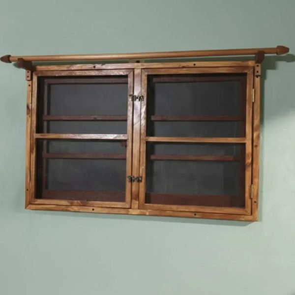 MARCOS DE MADERA INTERIORES TIPO VENTANA