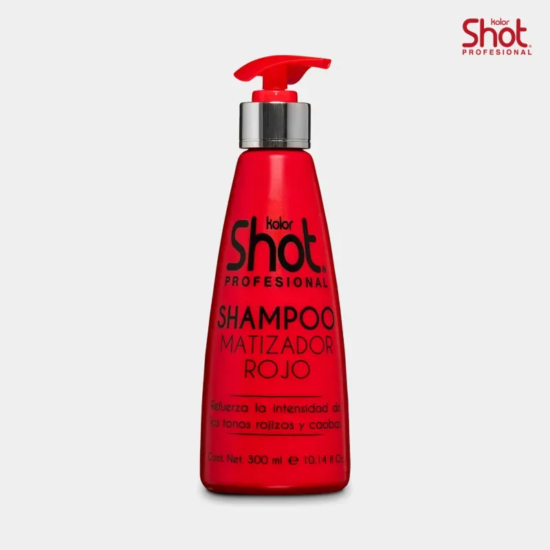 Shampoo matizador Rojo