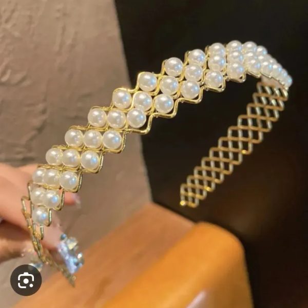 Cintillo de perlas