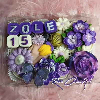 Caja de bombones personalizada para 15