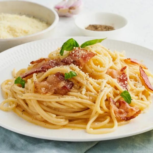 Pasta con Beicon