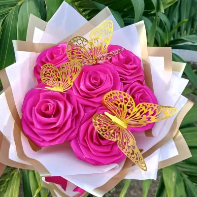 Ramo de rosas   rosadas