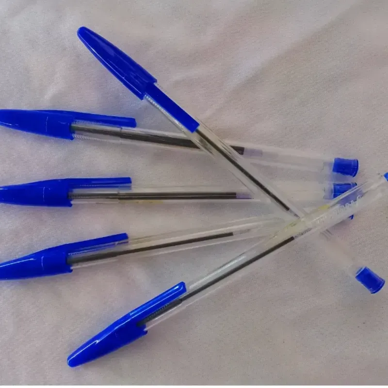 Bolígrafos de tinta azul