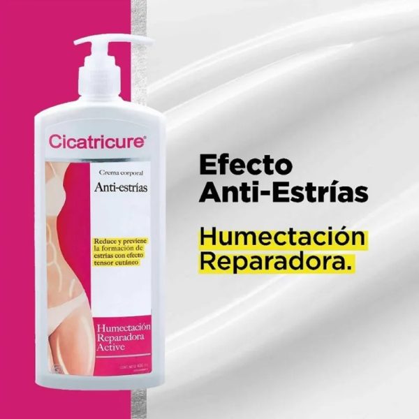Crema corporal Cicatricure anti estrías 400 ml
