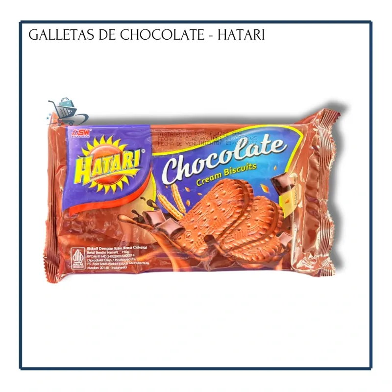 Galletas de Chocolate - Hatari (190g)