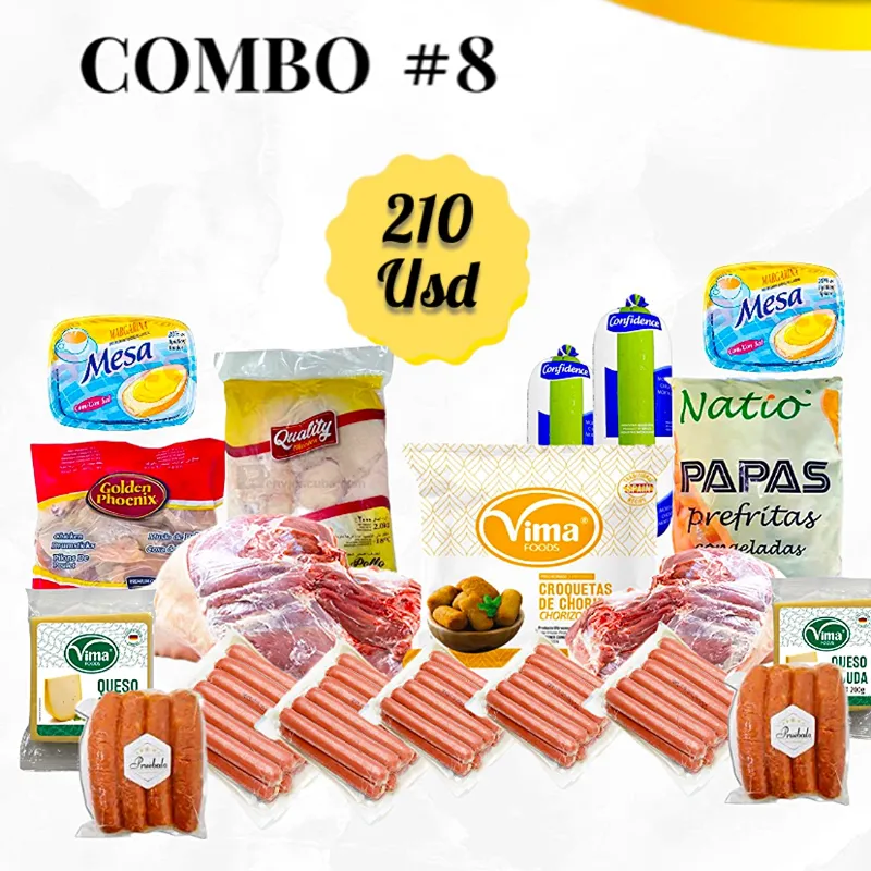 COMBO DE ALIMENTO 8