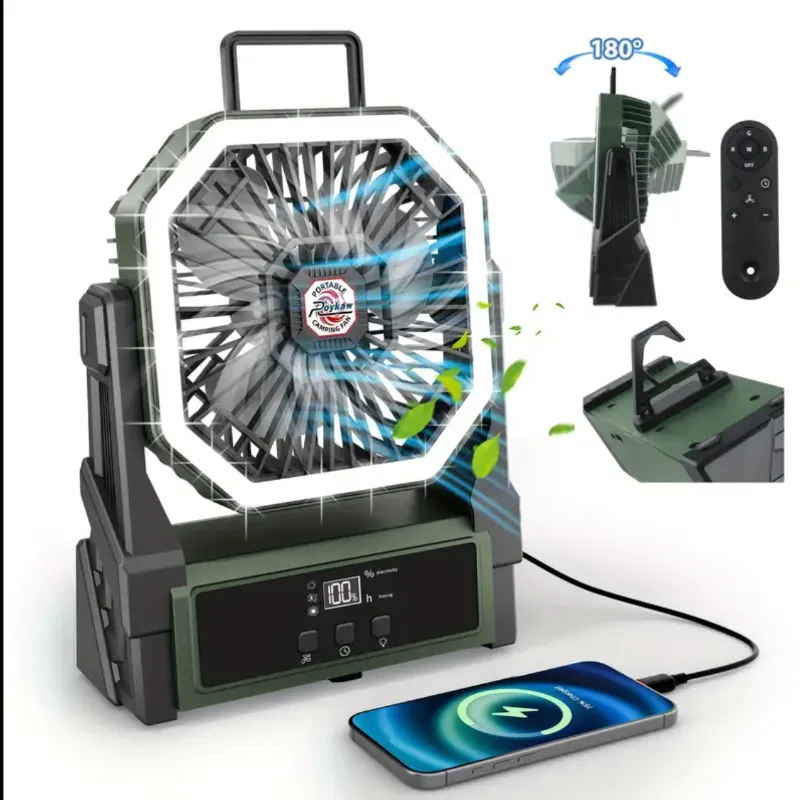 Ventilador Recargable 20000