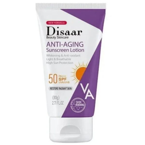 Protector solar facial antiedad de la marca Disaar.
