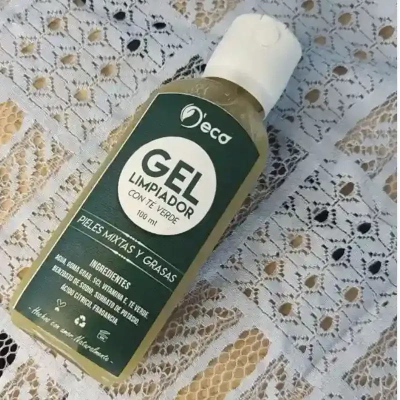 Gel limpiador de Te verde