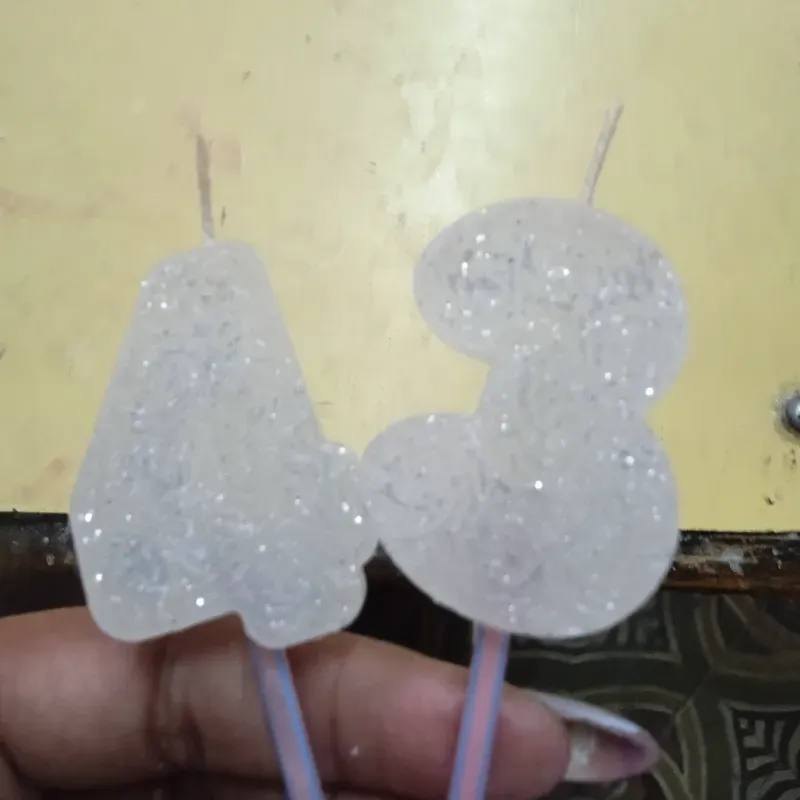 Velas númericas para celebraciónes