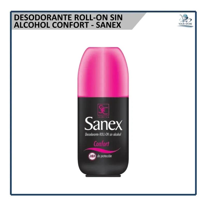 Desodorante Roll-On Confort - Sanex (100ml)
