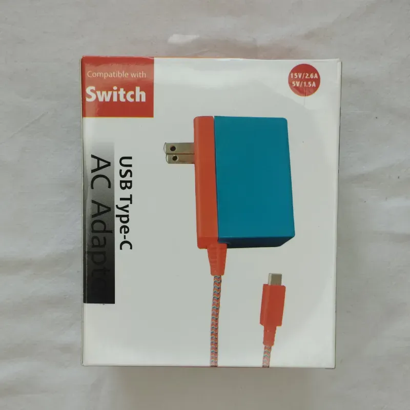 Adaptador Ac para alimentación y carga de Nintendo Switch♦️