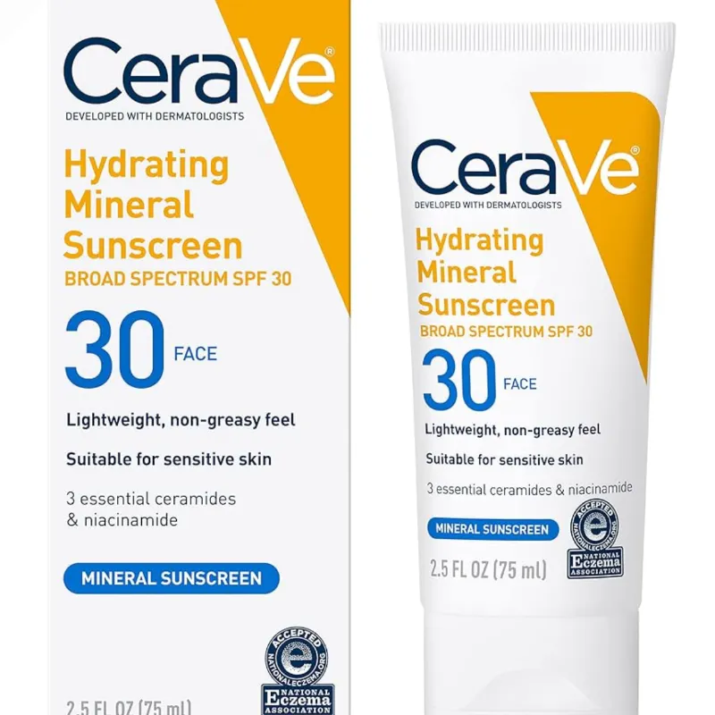 Cera Ve Protector Solar 100% mineral con Spf 30