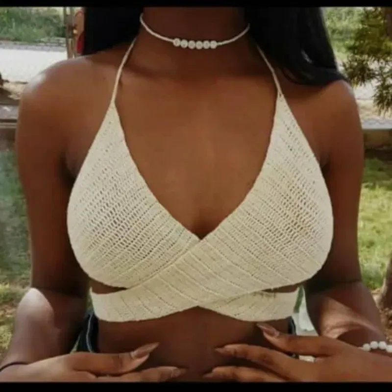 Blusa cruzada