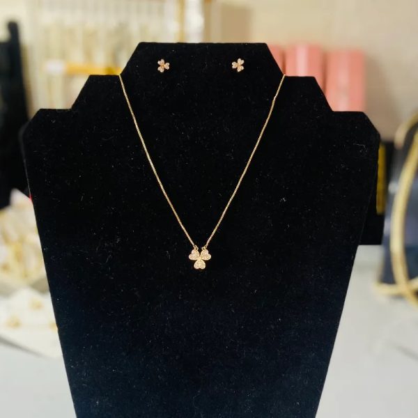 Set de cadena y aretes ✨