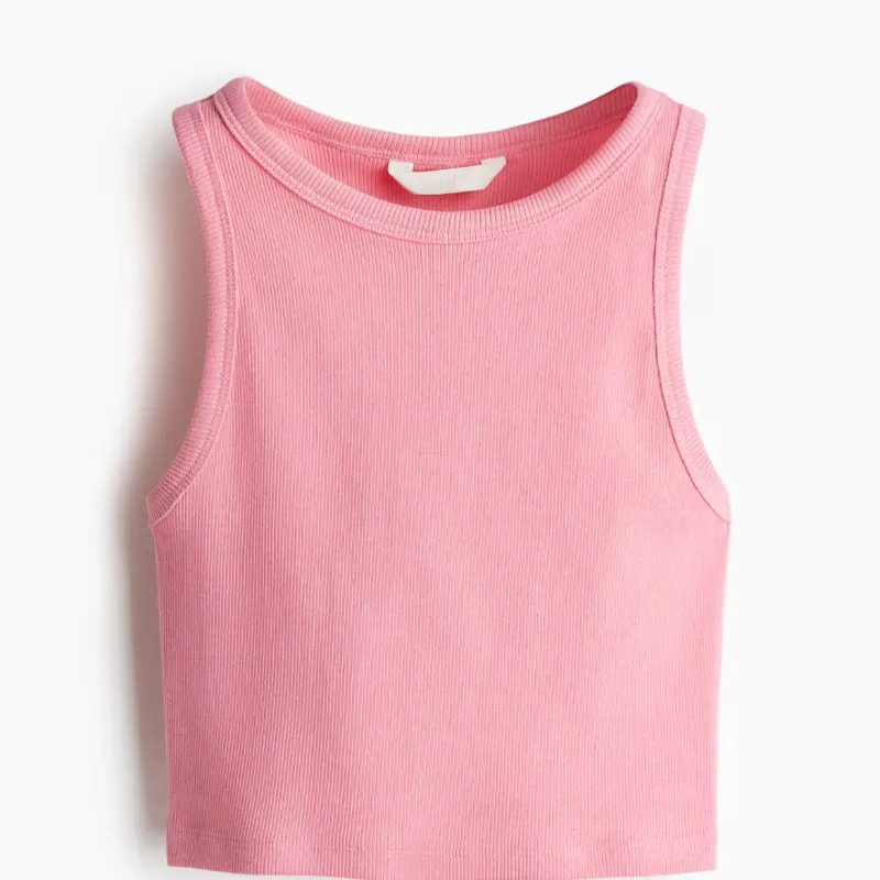 Camiseta corta sin manga H&M