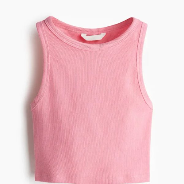 Camiseta corta sin manga H&M
