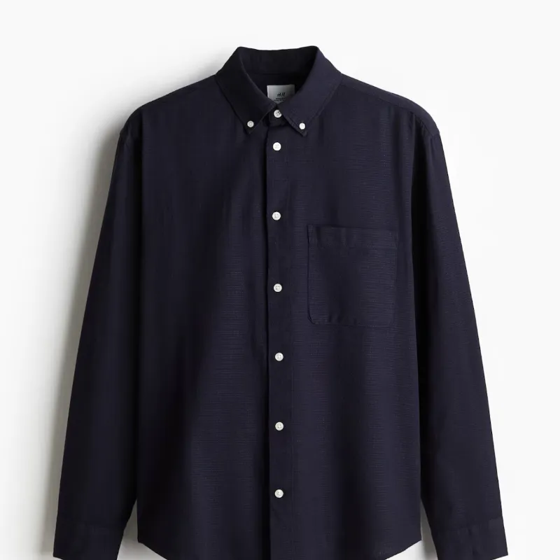 Camisa texturizada H&M