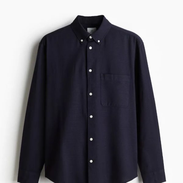 Camisa texturizada H&M