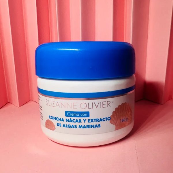 Crema Suzanne Olivier con Concha Nácar y Extracto de Algas Marinas