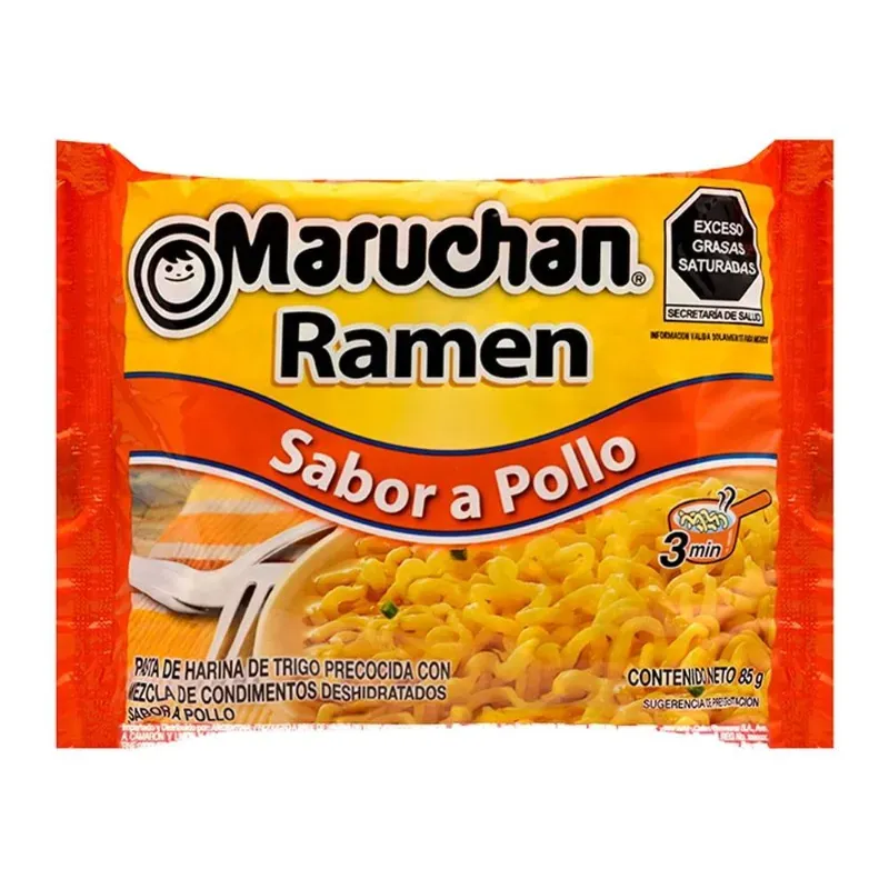 Sopa Maruchan de pollo