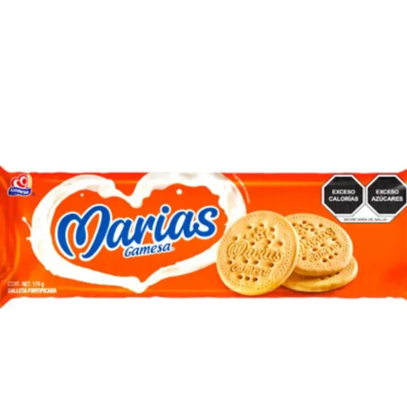 Paquete de galleta dulce