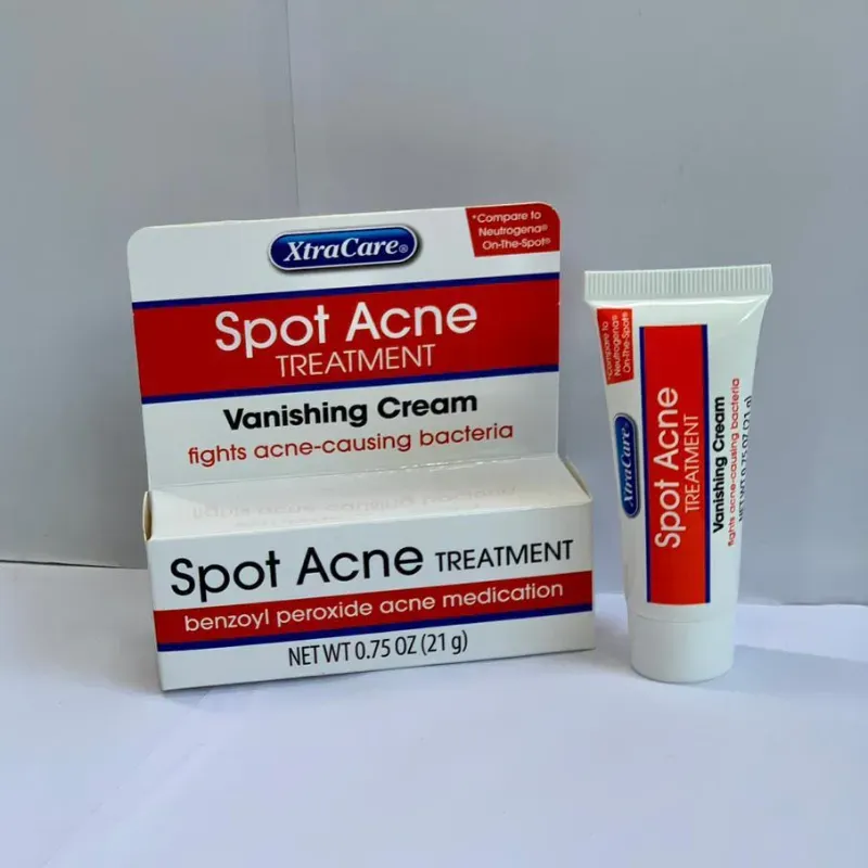 Crema para el acné