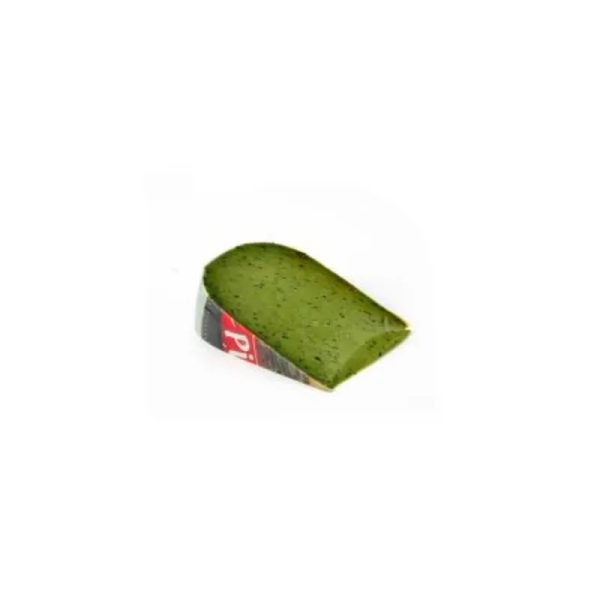 Queso Gouda con Pesto Verde