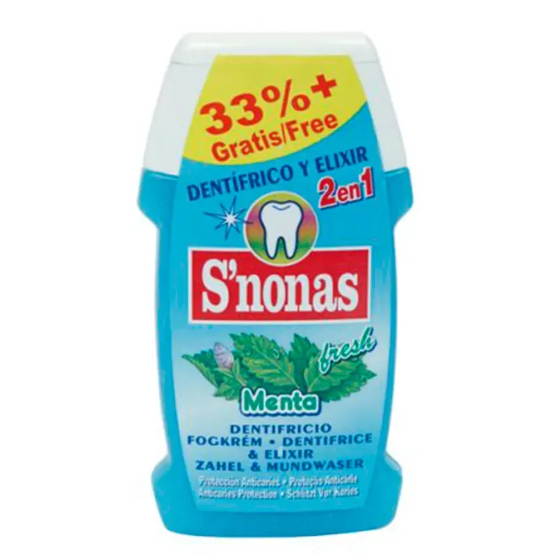 Dentrífico Menta (Pasta de dientes)