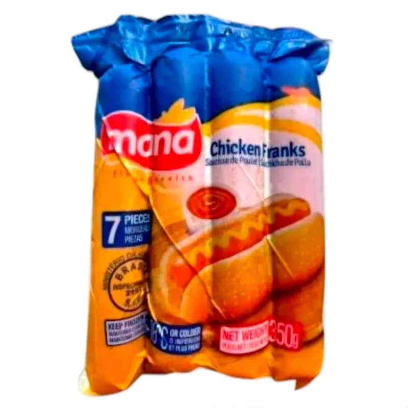 Salchichas de Pollo Mana 350g