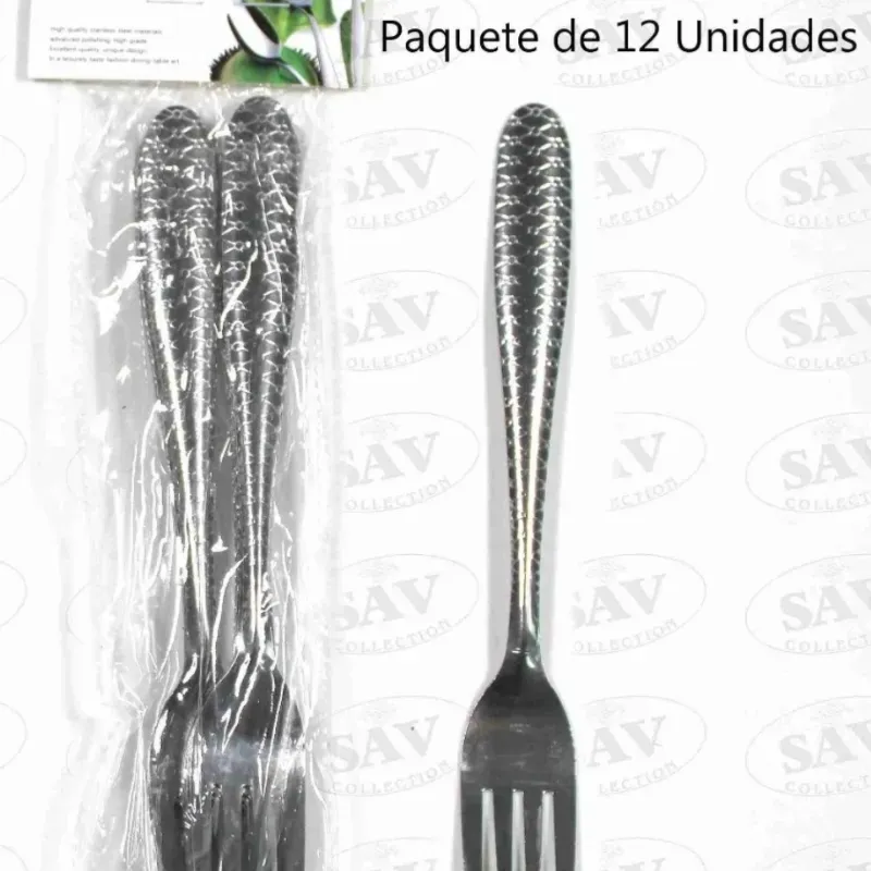Set de 12 tenedores