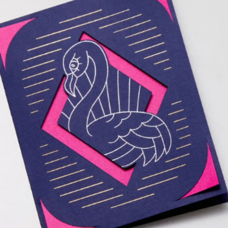 ✨ Foil Transfer (Efecto metálico prensado)